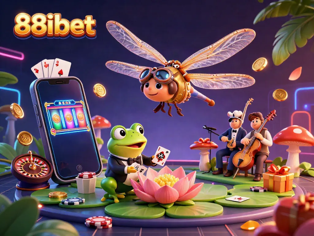 Engage in thrilling slots and card games at 88ibet casino with dynamic characters and rich visuals.