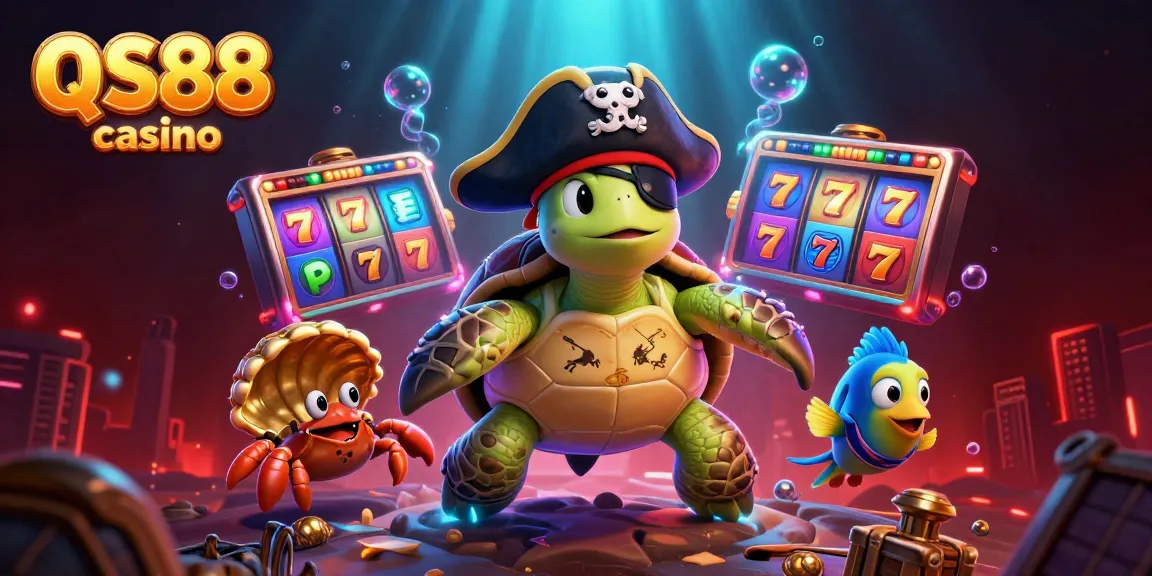 Engage in thrilling slots at QS88 casino featuring vibrant symbols and dynamic characters.