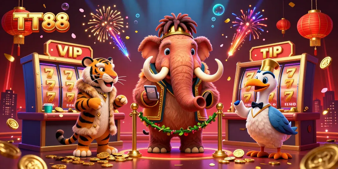 Experience the excitement at TT88 casino with vibrant characters and dynamic 3D games.