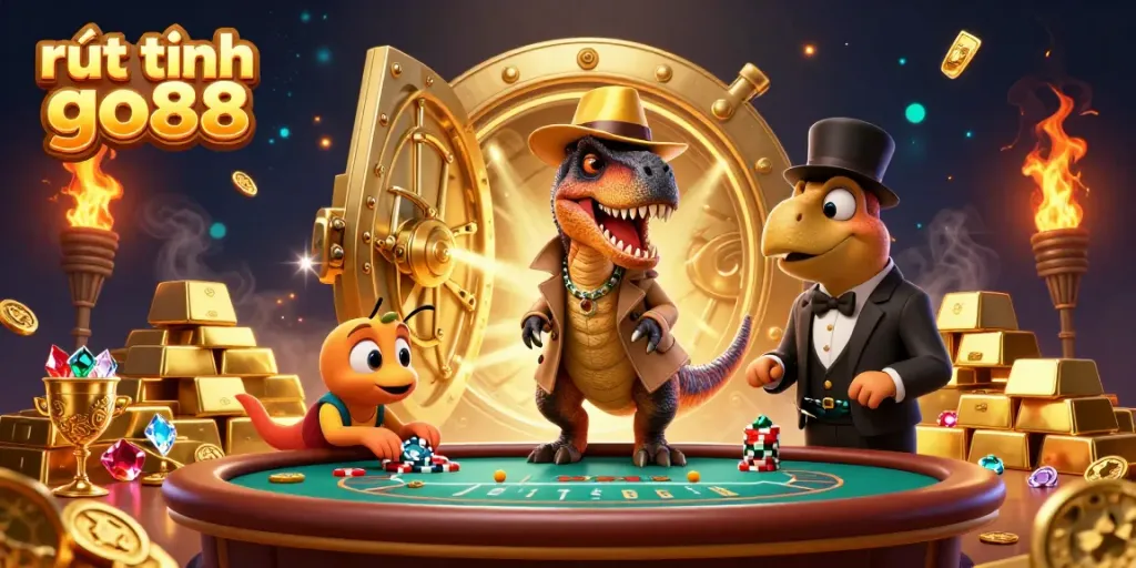 Experience exciting gaming with rút tiền go88 amidst dazzling treasures and vivid action.