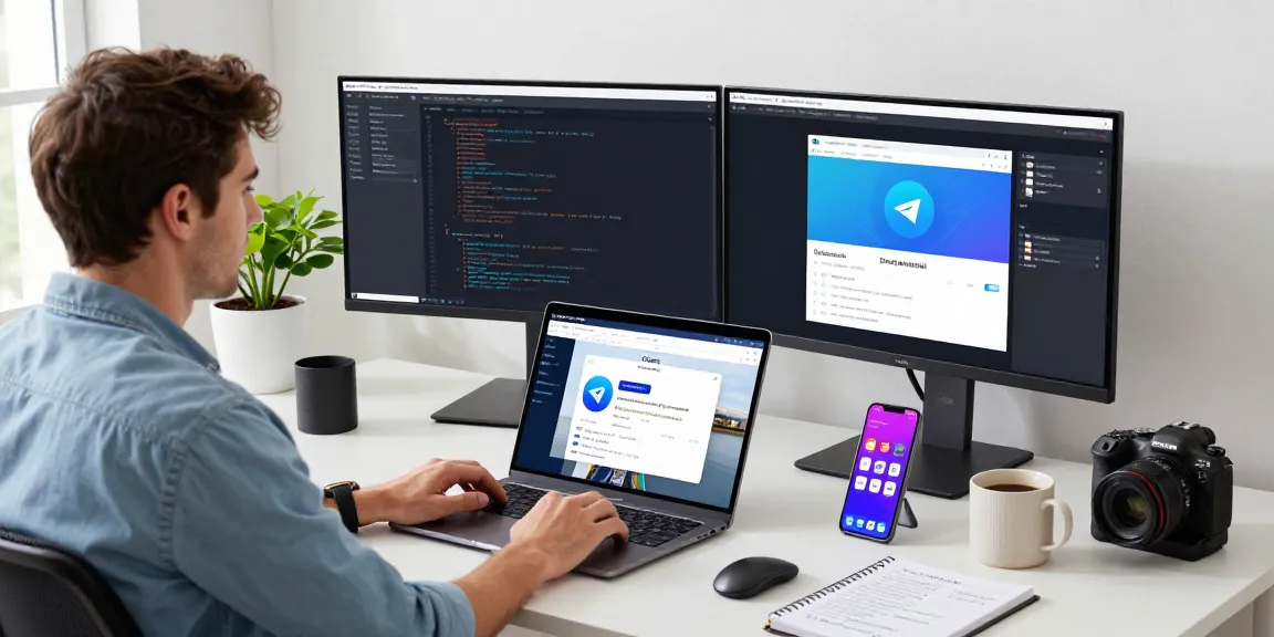 Discover how Telegram Download transforms communication in a modern tech workspace.
