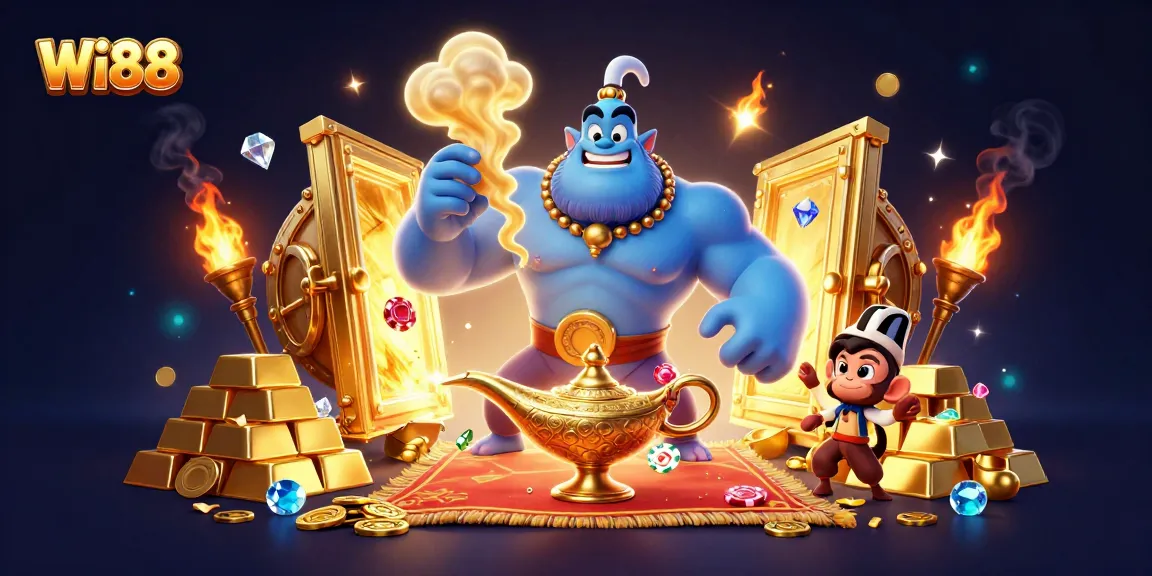 Wi88 delivers thrilling excitement with colorful casino characters and dynamic game elements.