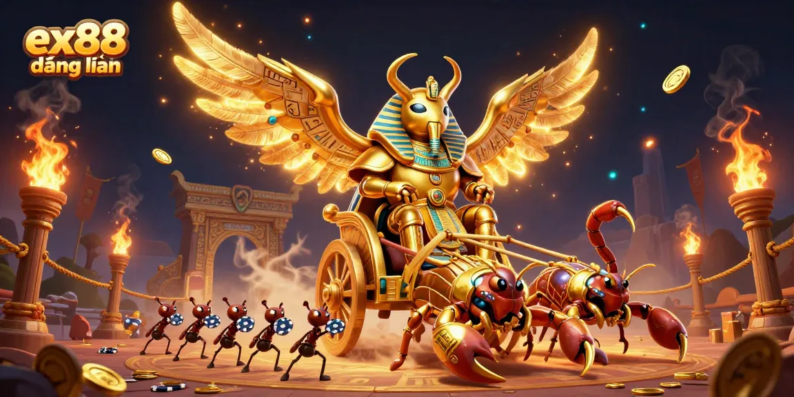 Experience the thrill of ex88 đăng nhập in an explosive 3D casino universe with captivating characters and rich details.
