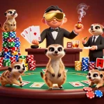Experience thrilling action at s8tvs with meerkats managing a vibrant casino scene.