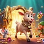 Engage in exciting casino action with 23win featuring Krampus, angel mouse, and gremlins.