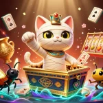 Win big with FIVE88's exciting games in a vibrant pyramid casino scene.