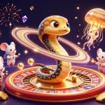 Experience thrilling games at 33WIN with tiny astronaut mice betting on a cosmic roulette wheel.